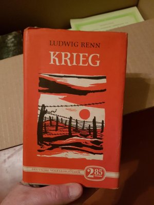 Krieg - Deutsche Volksbibliothek - Erstauflage