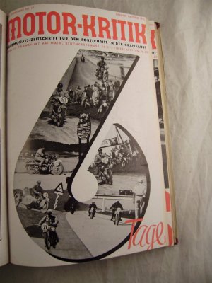 Motor-Kritik Halbmonats-Zeitschrift für den Fortschritt in der Kraftfahrt XVI. Jahrgang Nr. 19 Anfang Oktober 1936