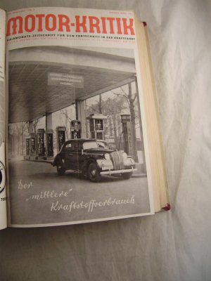 Motor-Kritik Halbmonats-Zeitschrift für den Fortschritt in der Kraftfahrt XIX. Jahrgang Nr. 7 Anfang April 1939