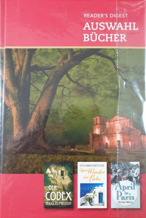 gebrauchtes Buch – Preston, Douglas, Ruth Maria Kubitschek – Der Codex / Das Wunder der Liebe / April in Paris.