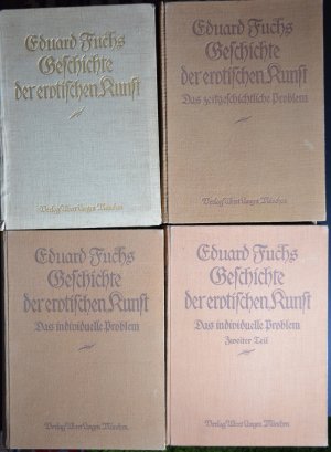 Geschichte der erotischen Kunst. Alle 4 Bände.