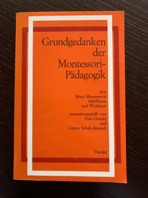 gebrauchtes Buch – Grundgedanken der Montessori-Pädagogik