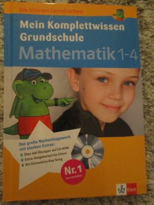 Mein Komplettwissen Grundschule Mathematik 1-4 - Das große Nachschlagewerk mit starken Extras