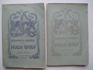 Gesammelte Aufsätze über Hugo Wolf.