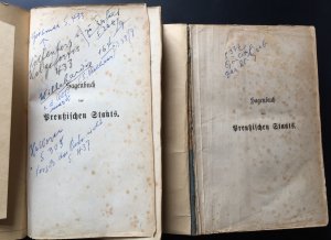 Sagenbuch des preußischen Staats, 1. und 2. Band, (beide Bde EA komplett)