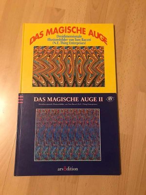 gebrauchtes Buch – Tom Baccei – Das magische Auge 1 + 2 ; Dreidimensionale illusionsbilder