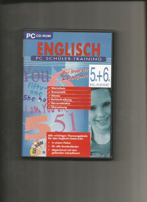 Englisch PC Schüler-Training, Der Stoff für 2 Schuljahre 5. + 6. Klasse