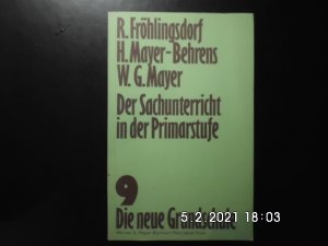 Der Sachunterricht in der Primarstufe