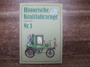 Historische Kraftfahrzeuge Nr. 1