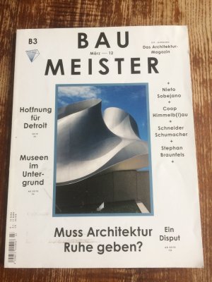 gebrauchtes Buch – Baumeister B3 und B8 2012