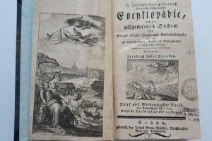 Krünitz, Johann Georg: Ökonomisch-technologische Encyklopädie, oder allgemeines System der Staats- Stadt- Haus- und Landwirthschaft; wie auch Erdbeschreibung […]