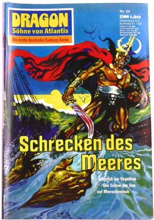 gebrauchtes Buch – Clark Darlton – Dragon, Söhne von Atlantis [Die erste deutsche Fantasy-Serie], Band 54: Schrecken des Meeres.