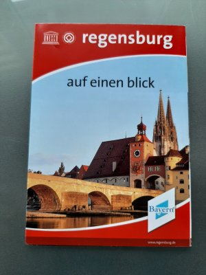 gebrauchtes Buch – Stadtplan Regensburg -auf einen Blick