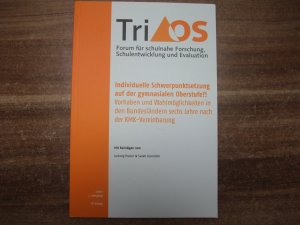 Forum für schulnahe Forschung: Individuelle Schwerpunktsetzung auf der gymnasialen Oberstufe?! : Vorgaben und Wahlmöglichkeiten in den Bundesländern sechs […]