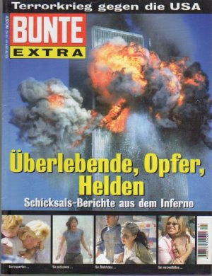 gebrauchtes Buch – Patricia Riekel – Bunte Extra  - Terrorkrieg gegen die USA  - Überlebende, Opfer, Helden