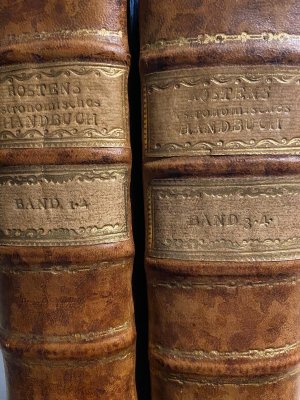 Astronomisches Handbuch Band 1-4 in 2 Büchern von 1773