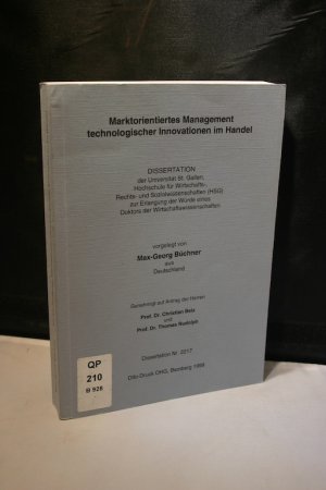 Marktorientiertes Management technologischer Innovationen im Handel