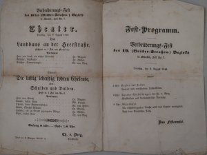 Verbrüderungs-Fest des 19ten (Brüder-Straßen)Bezirks in Moabit, Zelt No. 7