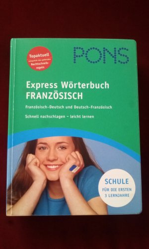 gebrauchtes Buch – PONS, Expresswörterbuch Französisch - Französisch-Deutsch /Deutsch-Französisch