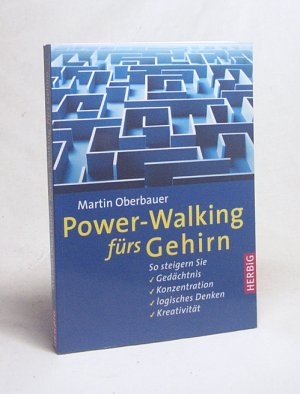 gebrauchtes Buch – Martin Oberbauer – Power-Walking fürs Gehirn : so steigern Sie Gedächtnis, Konzentration, logisches Denken, Kreativität / Martin Oberbauer