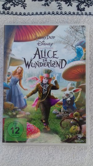 gebrauchter Film – Tim Burton – Alice im Wunderland (Disney)