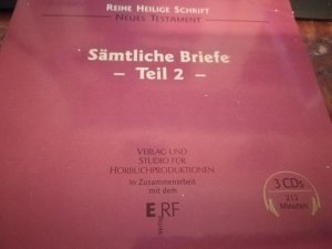 gebrauchtes Hörbuch – neues testament- sämtliche briefe  teil  .2