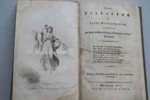 Neues Liederbuch für frohe Gesellschaften enthaltend die besten teutschen Gesänge zur Erhöhung geselliger Freuden. Zweite (2.), gänzlich umgearbeitete […]