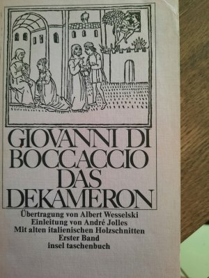 gebrauchtes Buch – Giovanni Boccaccio – Das Dekameron Band 1 und 2