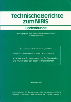 gebrauchtes Buch – Irmin Benne; Jobst-Heinrich Benzler – Vorschlag zur Bodentypologischen Profilansprache und Klassifikation der Böden in Niedersachsen