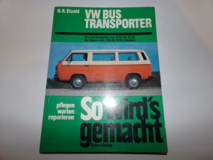 VW Bus und Transporter von 10/82 bis 12/90, VW Bus Syncro von 2/85 bis 10/92 - So wird's gemacht - Band 38 (Print on demand)