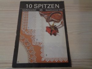 gebrauchtes Buch – 10 Spitzen Schiffchenarbeit Bestellnummer 2238