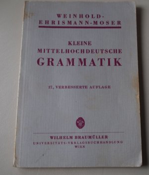 Kleine mittelhochdeutsche Grammatik