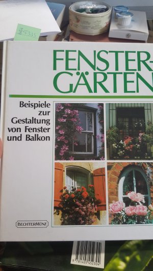 gebrauchtes Buch – Lizzie Boyd – Fenstergärten. Beispiele zur Gestaltung von Fenster und Balkon. Text/Bildband.