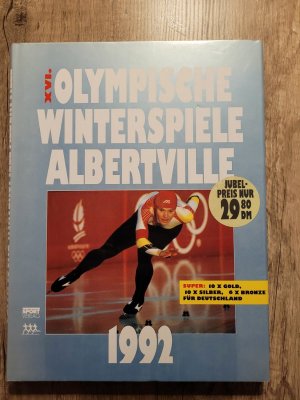 gebrauchtes Buch – Raymund Stolze  – Olympische Winterspiele (XVI.) Albertville 1992