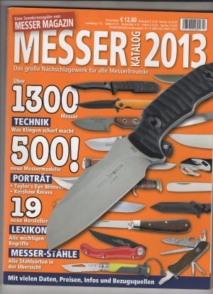 Messer Katalog 2013. Das große Nachschlagewerk für alle Messerfreunde