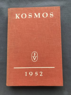 antiquarisches Buch – Dr. phil. habil – 48.  Jahrgang  Kosmos  -   Handweiser  für  Naturfreunde   -   1952  (K.25)