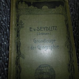 antiquarisches Buch – Seydlitz Von – Grundzüge Der Geographie