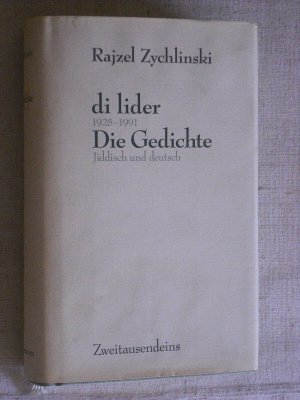 di lider - die gedichte 1928 - 1991