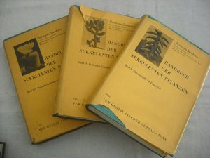 handbuch der sukkulenten pflanzen I - III