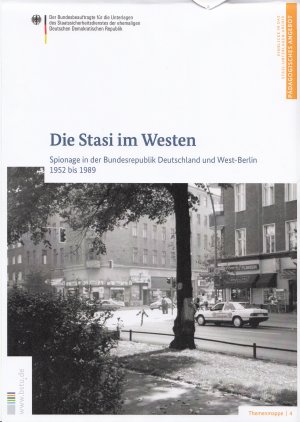 gebrauchtes Buch – Die Stasi im Westen Spionage in der Bundesrepublik und West-Berlin 1952 bis 1989