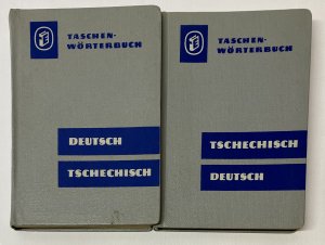 2 Taschenwörterbücher: DEUTSCH-TSCHECHISCHES WÖRTERBUCH + TSCHECHISCH-DEUTSCHES WÖRTERBUCH