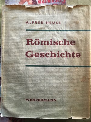antiquarisches Buch – Alfred Heuss – Römische Geschichte