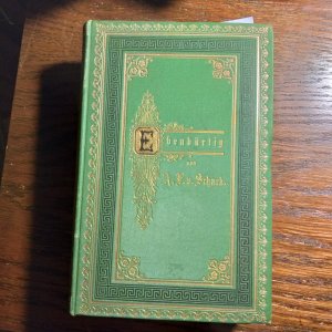 antiquarisches Buch – Schack, Adolf Friedrich von – Ebenbürtig. Roman in Versen