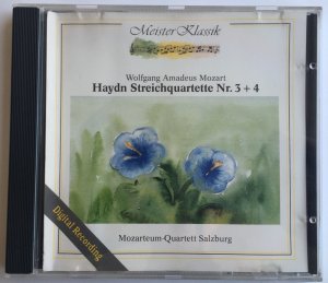 gebrauchter Tonträger – Mozarteum-Quartett Salzburg – Wolfgang Amadeus Mozart: Haydn-Streichquartette Nr. 3 und 4