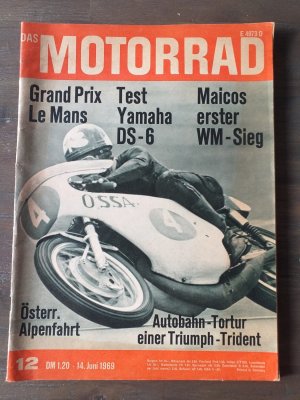 antiquarisches Buch – Das Motorrad 12 14. Juni 1969