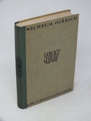 antiquarisches Buch – Wilhelm Olbrich – Einführung in die Verlagskunde