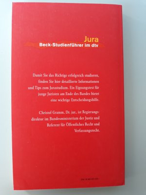 gebrauchtes Buch – Christof Gramm – Jura erfolgreich studieren