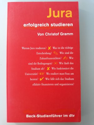 Jura erfolgreich studieren