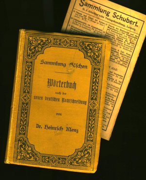 Sammlung Göschen) "Wörterbuch nach der neuen deutschen Rechtschreibung"