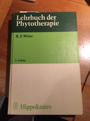 Lehrbuch der Phytotherapie.